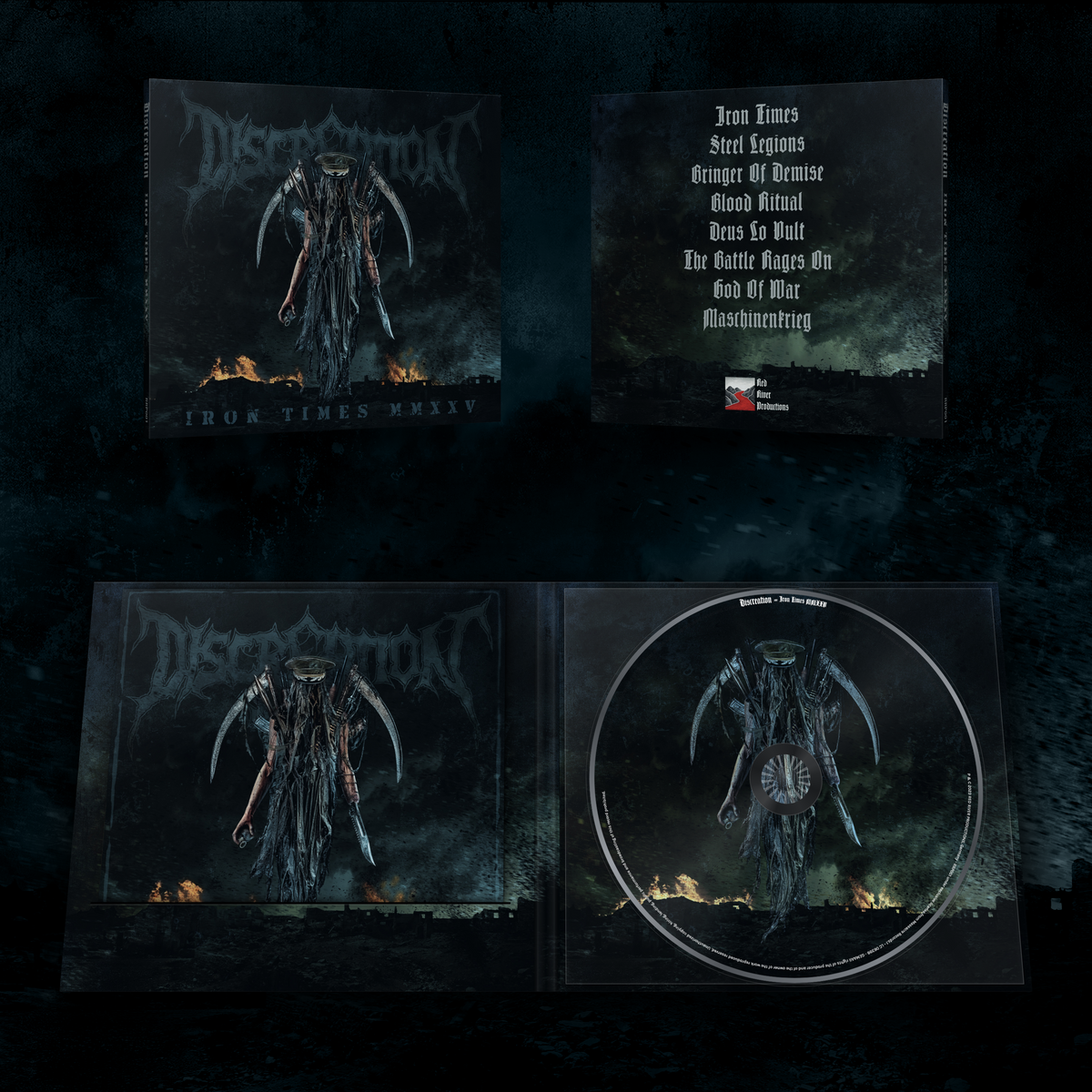 Bundle: Iron Times MMXXV CD & Iron Times Hooded Zipper