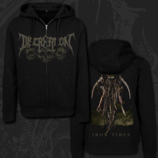 "Iron Times" Hooded Zipper